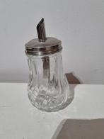 Nostalgie glazen suikerpot 11cm bijna gratis, Ophalen of Verzenden, Zo goed als nieuw