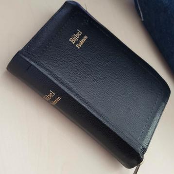 Bijbel Statenvertaling Leer duimgreep, rits + Psalmen 12 gez beschikbaar voor biedingen