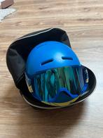 Salomon Kinder Skihelm + Bril (6-8 jaar), Overige typen, Zo goed als nieuw, Skiën, Salomon