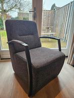 Fauteuil Antraciet, Ophalen, Minder dan 75 cm, Zo goed als nieuw, Stof