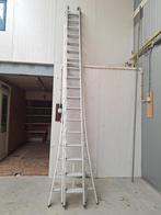 Schuifladder, Doe-het-zelf en Verbouw, Ladders en Trappen, Ophalen, Gebruikt, Ladder, Opvouwbaar of Inschuifbaar