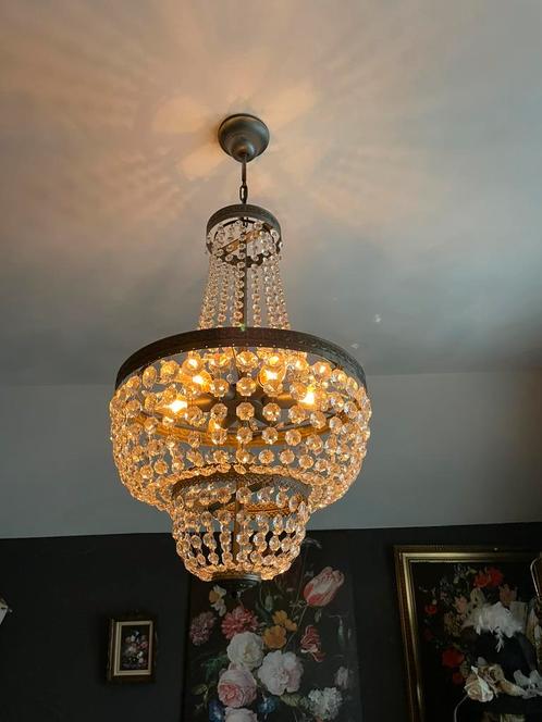 Super mooie kroonluchter, Huis en Inrichting, Lampen | Kroonluchters, Zo goed als nieuw, Ophalen of Verzenden