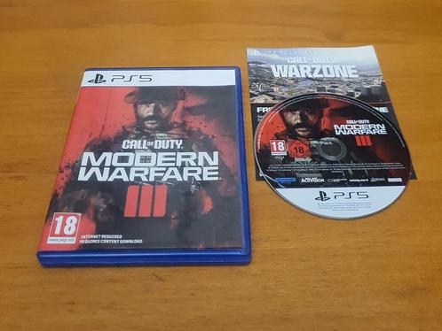 OPRUIMEN | PS5 | Call of Duty MODERN WARFARE III, Spelcomputers en Games, Games | Sony PlayStation 5, Gebruikt, Ophalen of Verzenden