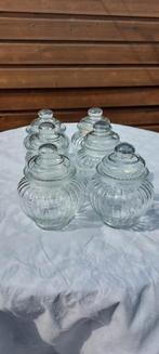 Kruidenpotjes glas, Ophalen, Zo goed als nieuw, Glas, Pot, Bus of Blik