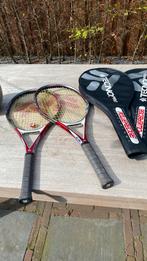 Tecno pro v6 tennisrackets izgst per 2 stuks, Sport en Fitness, Tennis, Ophalen of Verzenden, Zo goed als nieuw