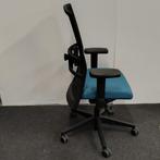 Omnis Bureaustoel Zwart Turquoise NPR1813, Zwart, Nieuw, Ophalen of Verzenden, Bureaustoel