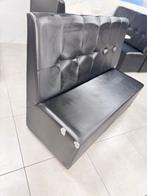 Horeca banken en tafels - complete set, Huis en Inrichting, Banken | Bankstellen, Gebruikt, 75 tot 100 cm, Ophalen of Verzenden