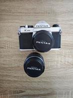 Pentax K1000 + 1.7 50mm & 3.5 135 mm Lens, Ophalen of Verzenden, Gebruikt, Spiegelreflex, Pentax