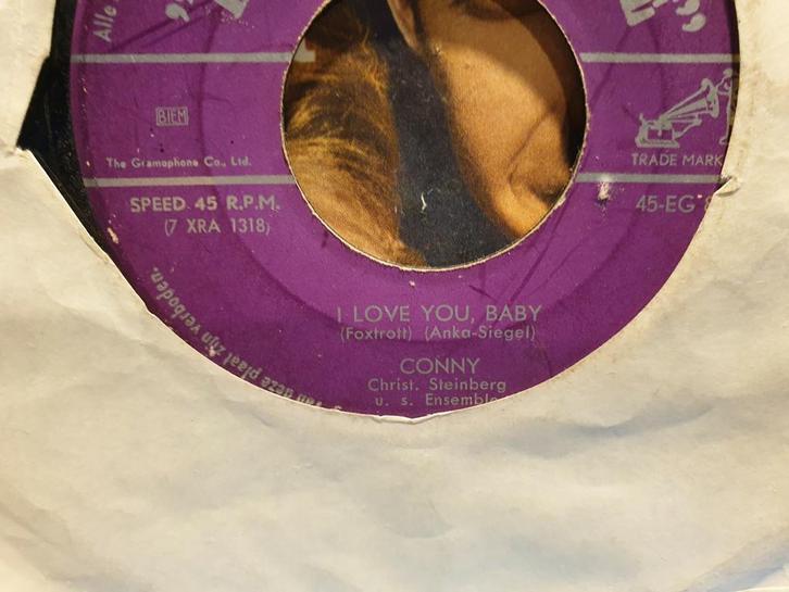 Conny - I love you, baby (c1), Cd's en Dvd's, Vinyl Singles, Pop, Ophalen of Verzenden