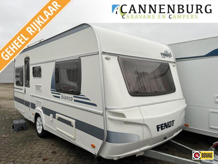 Fendt Bianco Classico 495 TG Unico Verona en mover, Caravans en Kamperen, Caravans, tot en met 4, 1000 - 1250 kg, Rondzit, Fendt