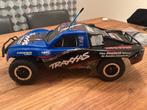 Traxxas Slash blauw/zwart 2WD (+45 km/uur), Gebruikt, Auto offroad, Schaal 1:10, RTR (Ready to Run)