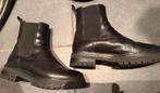Sissy-boy zwarte leren laarzen maat 42 boots, Ophalen of Verzenden, Gedragen, Zwart, Hoge laarzen