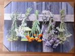 Canvas 70x50 Binnen/buiten, Tuin en Terras, Tuinwanddecoratie, Ophalen, Nieuw