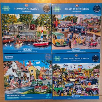 Gibsons Legpuzzels - 1000 Stukjes beschikbaar voor biedingen