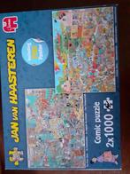 Legpuzzel 2x 1000 stukjes jan van Haasteren, Ophalen, 500 t/m 1500 stukjes, Zo goed als nieuw