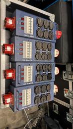 Showtec 32A krachtstroom verdeler / slof, Ophalen of Verzenden, Gebruikt, Apparatuur