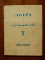 instructieboekje citroen traction 11 1948, Ophalen of Verzenden