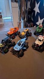 6 lego monster trucks. Doe een leuk bod, Ophalen of Verzenden, Zo goed als nieuw
