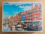 Puzzel nieuw in verpakking Nyhavn Kopenhagen 1000 stukjes, Ophalen of Verzenden, Nieuw