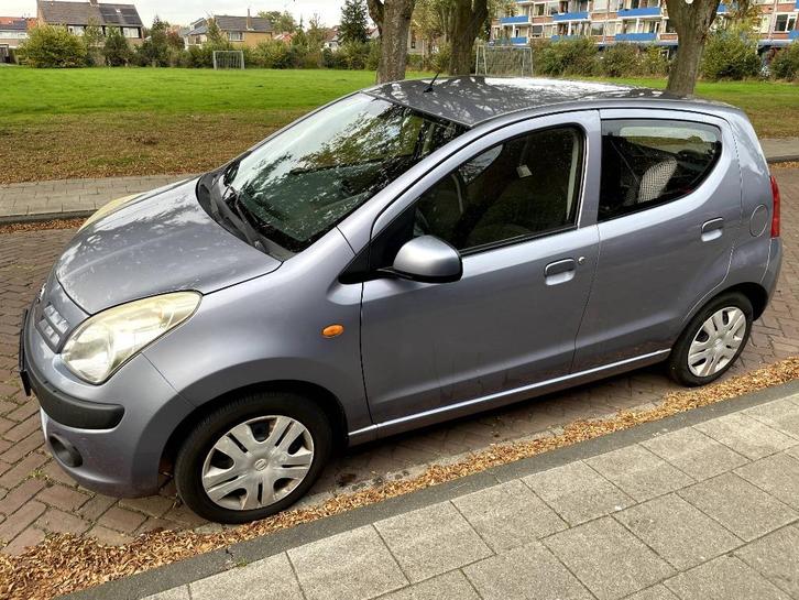 Nissan Pixo 1.0 50KW 5D 2011 Blauw, Auto's, Nissan, Particulier, Pixo, Airconditioning, Centrale vergrendeling, Elektrische ramen