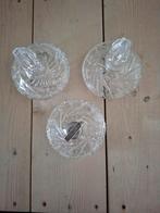 Kristallen Toilet Set van 3, Antiek en Kunst, Antiek | Glas en Kristal, Ophalen of Verzenden
