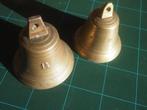 Twee koperen (messing?) bellen, Antiek en Kunst, Ophalen, Koper