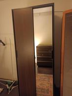 Kledingkast Ikea met spiegel, Ophalen, Gebruikt, Met hangruimte, 50 tot 100 cm