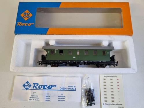 Roco 4201A - Personenrijtuig van de DB uit Ep III, Hobby en Vrije tijd, Modeltreinen | H0, Zo goed als nieuw, Wagon, Gelijkstroom