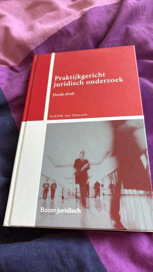 Geertje van Schaaijk - Praktijkgericht juridisch onderzoek, Boeken, Wetenschap, Zo goed als nieuw, Ophalen of Verzenden