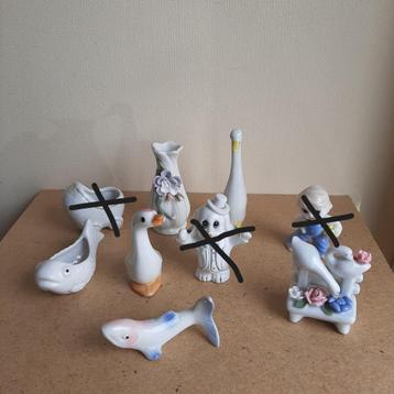 Witte beeldjes beschikbaar voor biedingen