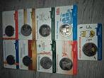 Diverse penning in coincard, Postzegels en Munten, Munten | Nederland, Ophalen of Verzenden, Koningin Beatrix, Euro's