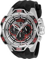 Invicta horloge 33630 Venom Men Red/Black, Overige merken, Staal, Nieuw, Kunststof