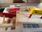 Houten Treinset Compleet - Nieuw!, Ophalen, Nieuw, Overige typen