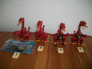Draken en dinosaurussen beschikbaar voor biedingen