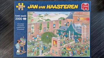 Jan van Haasteren - De Kunstmarkt 2000 stukjes beschikbaar voor biedingen