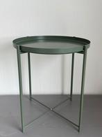 Ikea Gladom bijzettafel, Minder dan 55 cm, Gebruikt, Metaal of Aluminium, Rond