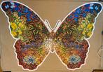 Jumbo 1000 st Vlinder contour puzzel compleet, Hobby en Vrije tijd, Denksport en Puzzels, Ophalen of Verzenden, 500 t/m 1500 stukjes