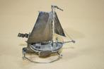 Antiek miniatuur zilveren zeilschip 1903, Antiek en Kunst, Ophalen of Verzenden, Zilver