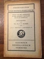 1933 Streektaal-Film Bunschoten-Spakenburg. Tekst van het, Boeken, Verzenden, Gelezen