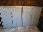 Roldeurkast/archiefkast 2 stuks, Ophalen of Verzenden, Gebruikt, 25 tot 50 cm