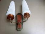 Zeldzame Deense design wandlamp, opaline glas., Ophalen of Verzenden, Zo goed als nieuw, Glas