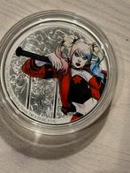 Harley quinn 3 oz silver, Ophalen of Verzenden, Zilver