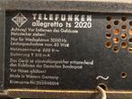Telefunken Alegretto 2020 receiver uit 1975, Audio, Tv en Foto, Versterkers en Receivers, Ophalen of Verzenden, Zo goed als nieuw