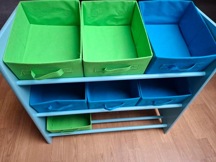 Piraten Speelgoedkast met Bakken, Kinderen en Baby's, Kinderkamer | Commodes en Kasten, Zo goed als nieuw, Kast, Minder dan 90 cm