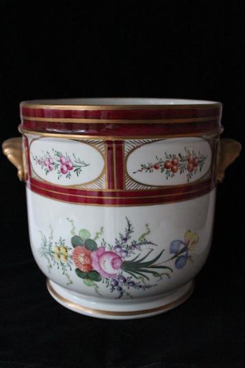 Vintage Frans Pillivuyt Louis XVI stijl groot bloempot 1950 beschikbaar voor biedingen