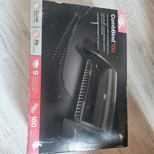 GBC CombBind C100 Pons-Bindmachine voor Plastic Bindruggen, Hobby en Vrije tijd, Overige Hobby en Vrije tijd, Gebruikt, Ophalen