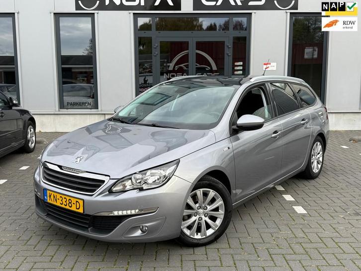 Peugeot 308 SW 1.2 PureTech Style|Nap|Pano|Pdc, Auto's, Peugeot, Bedrijf, Te koop, ABS, Airbags, Airconditioning, Centrale vergrendeling