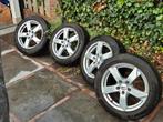 winterset Skoda Superb met lichtmetalen velgen, Auto-onderdelen, Banden en Velgen, Ophalen, 215 mm, 17 inch, Winterbanden
