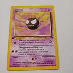 Pokémon 1st edition Gastly Fossil NL 33/62, Ophalen of Verzenden, Losse kaart, Zo goed als nieuw