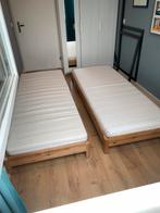 Ikea grenen stapelbaar logeerbedden, Ophalen, Gebruikt, 90 cm, Overige kleuren